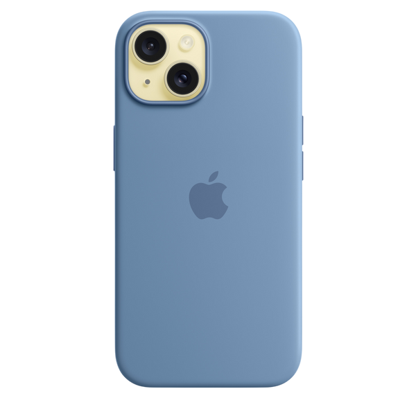 Чохол для смартфона Apple iPhone 15 Silicone Case with MagSafe - Winter Blue (MT0Y3) MT0Y3
