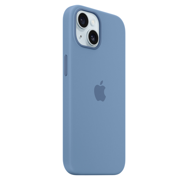 Чохол для смартфона Apple iPhone 15 Silicone Case with MagSafe - Winter Blue (MT0Y3) MT0Y3
