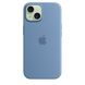 Чохол для смартфона Apple iPhone 15 Silicone Case with MagSafe - Winter Blue (MT0Y3) MT0Y3 4