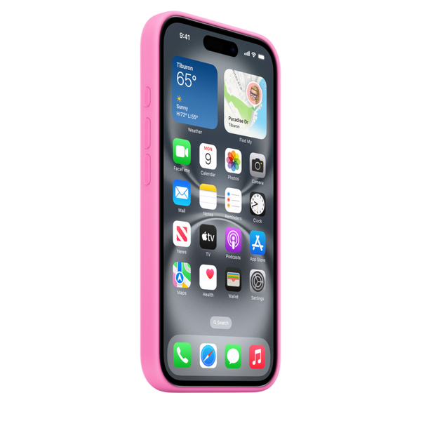 Чохол для Apple iPhone 16 Silicone Case with MagSafe - Peony (MDGM4) CH-0061