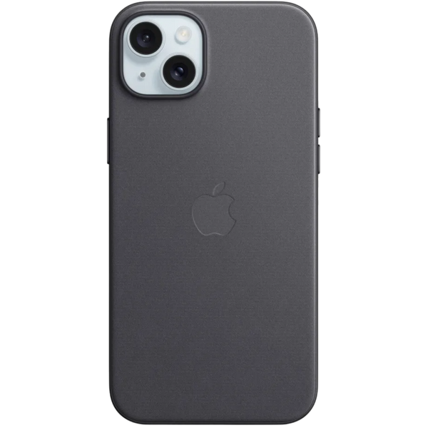 Чехол для смартфона Apple iPhone 15 Plus FineWoven Case with MagSafe - Black (MT423) MT423