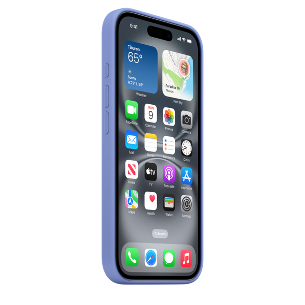 Чохол для Apple iPhone 16 Silicone Case with MagSafe - Periwinkle (MDGQ4) CH-0062