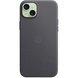 Чехол для смартфона Apple iPhone 15 Plus FineWoven Case with MagSafe - Black (MT423) MT423 2