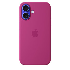 Чохол для Apple iPhone 16 Silicone Case with MagSafe - Fuchsia (MYY53) CH-0064
