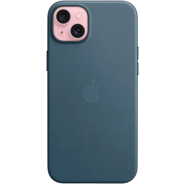 Чехол для смартфона Apple iPhone 15 Plus FineWoven Case with MagSafe - Pacific Blue (MT4D3) MT4D3