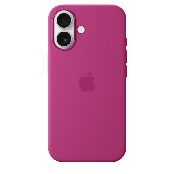 Чохол для Apple iPhone 16 Silicone Case with MagSafe - Fuchsia (MYY53) CH-0064