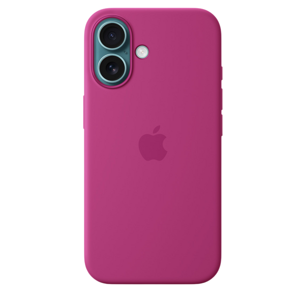 Чохол для Apple iPhone 16 Silicone Case with MagSafe - Fuchsia (MYY53) CH-0064
