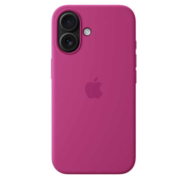 Чохол для Apple iPhone 16 Silicone Case with MagSafe - Fuchsia (MYY53) CH-0064