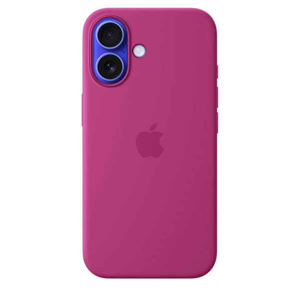 Чохол для Apple iPhone 16 Silicone Case with MagSafe - Fuchsia (MYY53) CH-0064