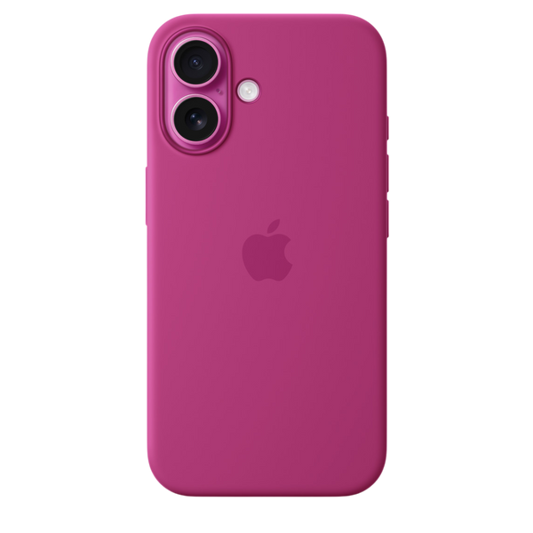 Чохол для Apple iPhone 16 Silicone Case with MagSafe - Fuchsia (MYY53) CH-0064