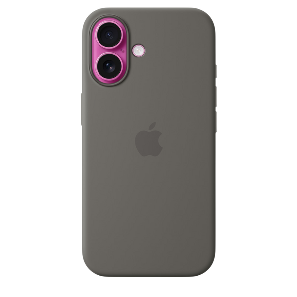 Чохол для Apple iPhone 16 Silicone Case with MagSafe - Stone Gray (MYY33) CH-0066