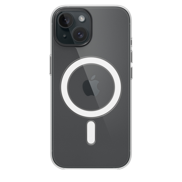 Чехол для смартфона Apple iPhone 15 Clear Case with MagSafe (MT203) MT203