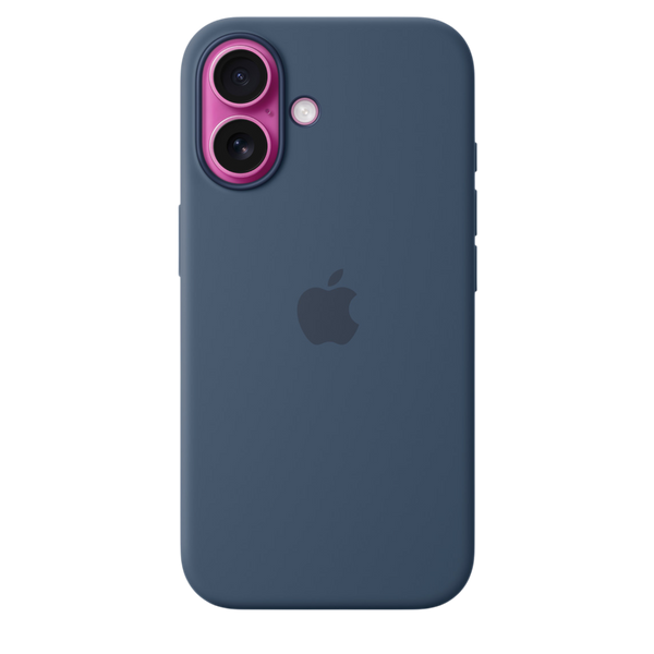 Чохол для Apple iPhone 16 Silicone Case with MagSafe - Denim (MYY23) CH-0068