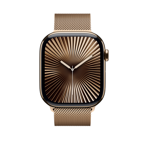 Ремінець Apple Milanese Loop Gold для Watch 44/45/46/49mm - S/M (MC7K4) MC7K4ZM/A