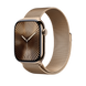 Ремінець Apple Milanese Loop Gold для Watch 44/45/46/49mm - S/M (MC7K4) MC7K4ZM/A 2