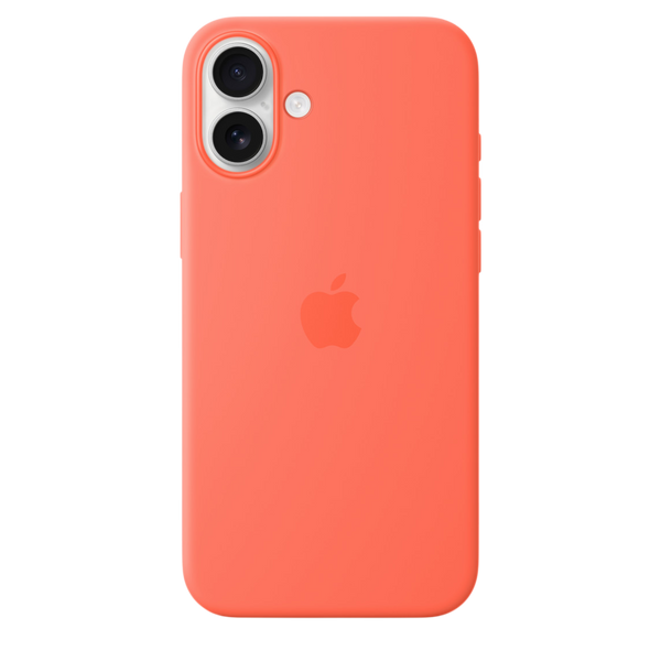 Чохол для смартфона Apple iPhone 16 Plus Silicone Case with MagSafe - Tangerine (MDGT4) MDGT4