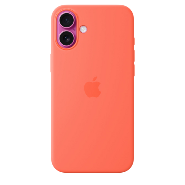 Чохол для смартфона Apple iPhone 16 Plus Silicone Case with MagSafe - Tangerine (MDGT4) MDGT4