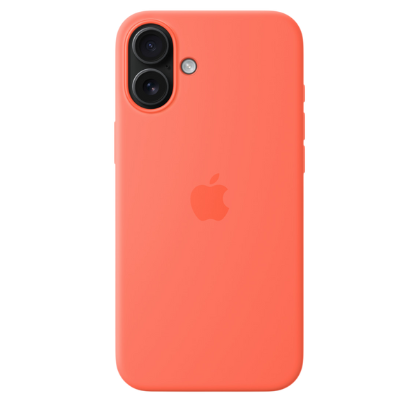 Чохол для смартфона Apple iPhone 16 Plus Silicone Case with MagSafe - Tangerine (MDGT4) MDGT4