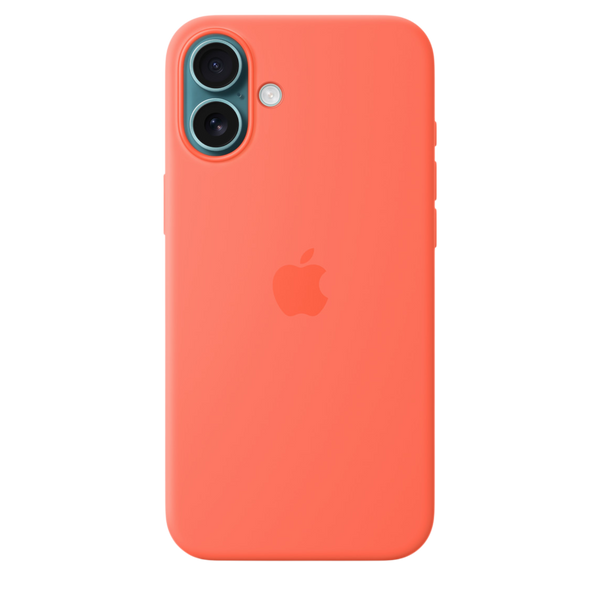 Чохол для смартфона Apple iPhone 16 Plus Silicone Case with MagSafe - Tangerine (MDGT4) MDGT4