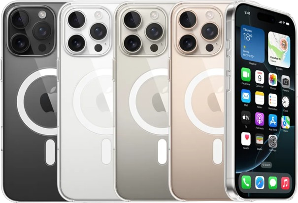 Чохол для Apple iPhone 16 Pro Clear Case with MagSafe